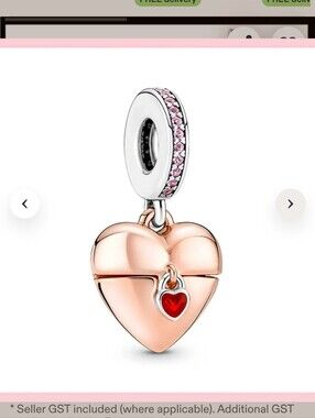 Pandora - Reveal Your Love Heart Locket Pendant